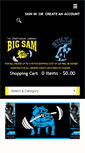 Mobile Screenshot of bigsam.com